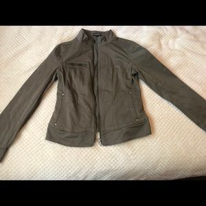 EXPRESS brown layering jacket
